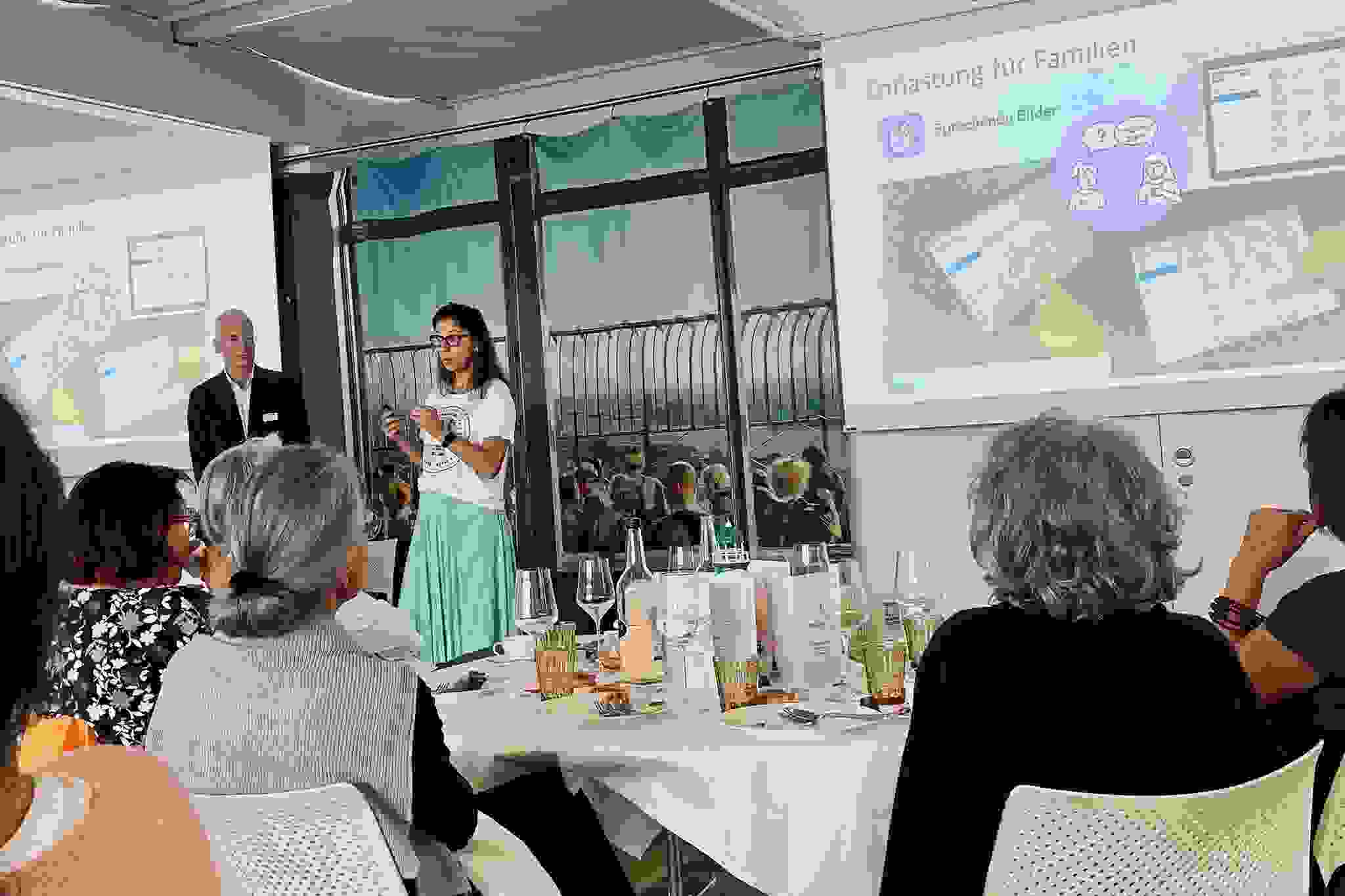 Zoom: Ladies Lunch, Spendenanlass der Stiftung KinderInsel Schlossberg Thun