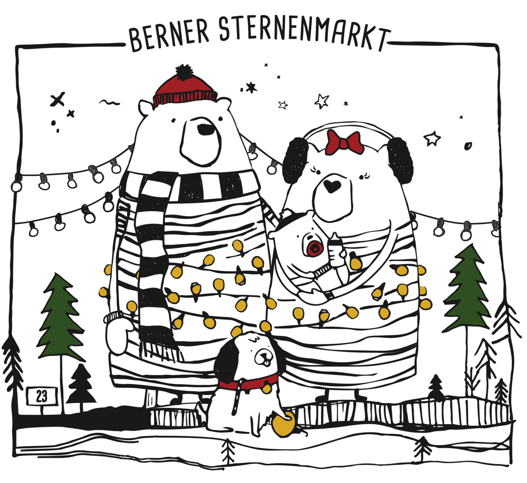 Berner Sternenmarkt Die Stiftung KinderInsel Bern ist Charity-Partnerin am Berner Sternenmarkt 2024. Spenden Sie nach dem Besuch des Weihnachtsmarktes auf der kleinen Schanze das Depot ihrer Mehrweg-Tasse für die Neugestaltung von Wartezimmer und Eingangsbereich der Kinderklinik Bern.